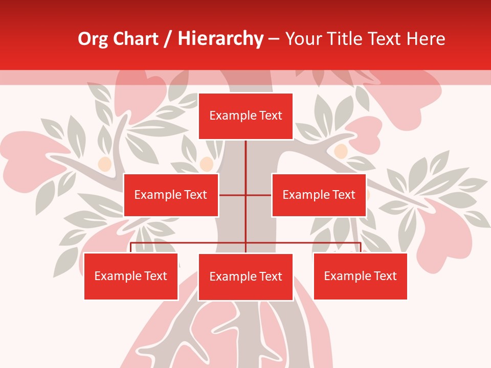 Plant Postcard Tree PowerPoint Template