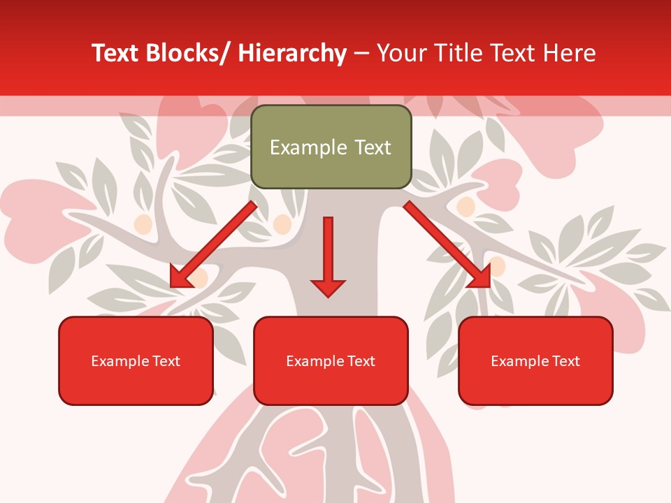 Plant Postcard Tree PowerPoint Template