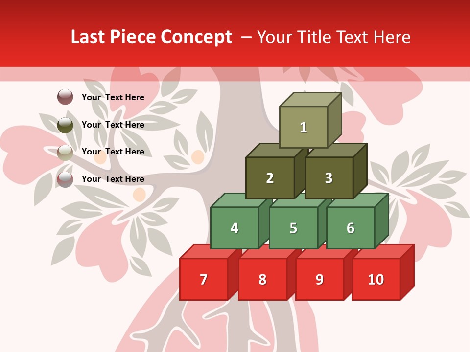 Plant Postcard Tree PowerPoint Template