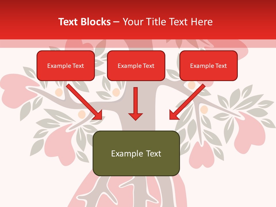 Plant Postcard Tree PowerPoint Template