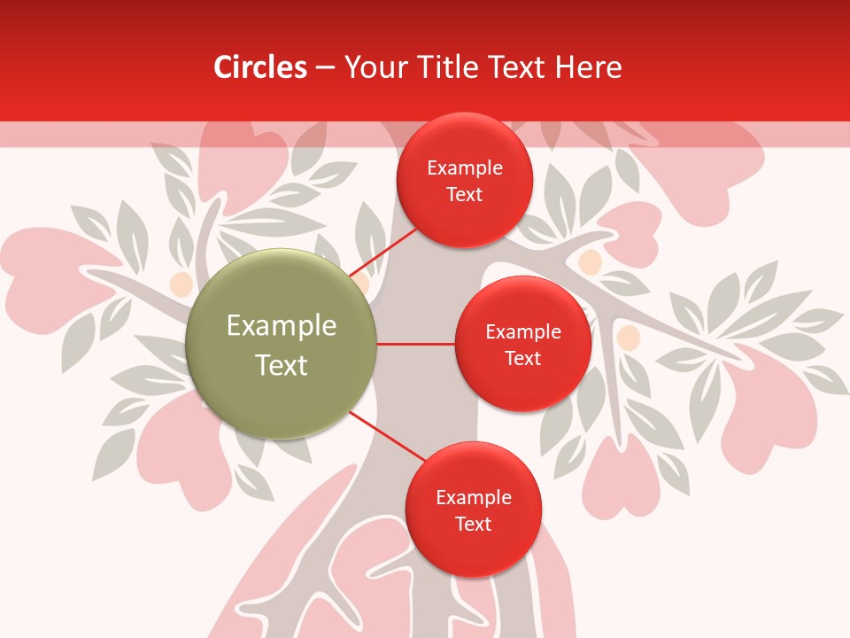 Plant Postcard Tree PowerPoint Template