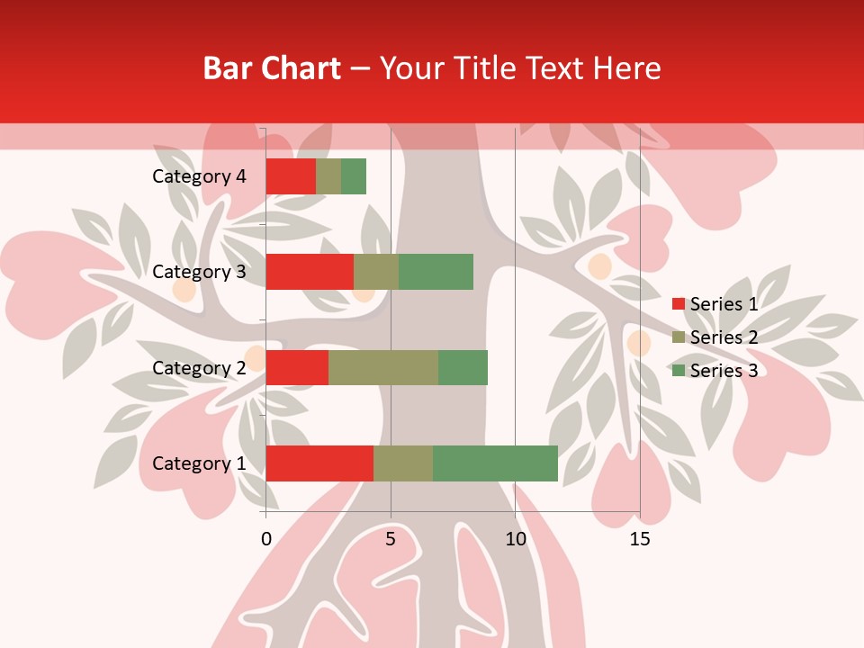 Plant Postcard Tree PowerPoint Template