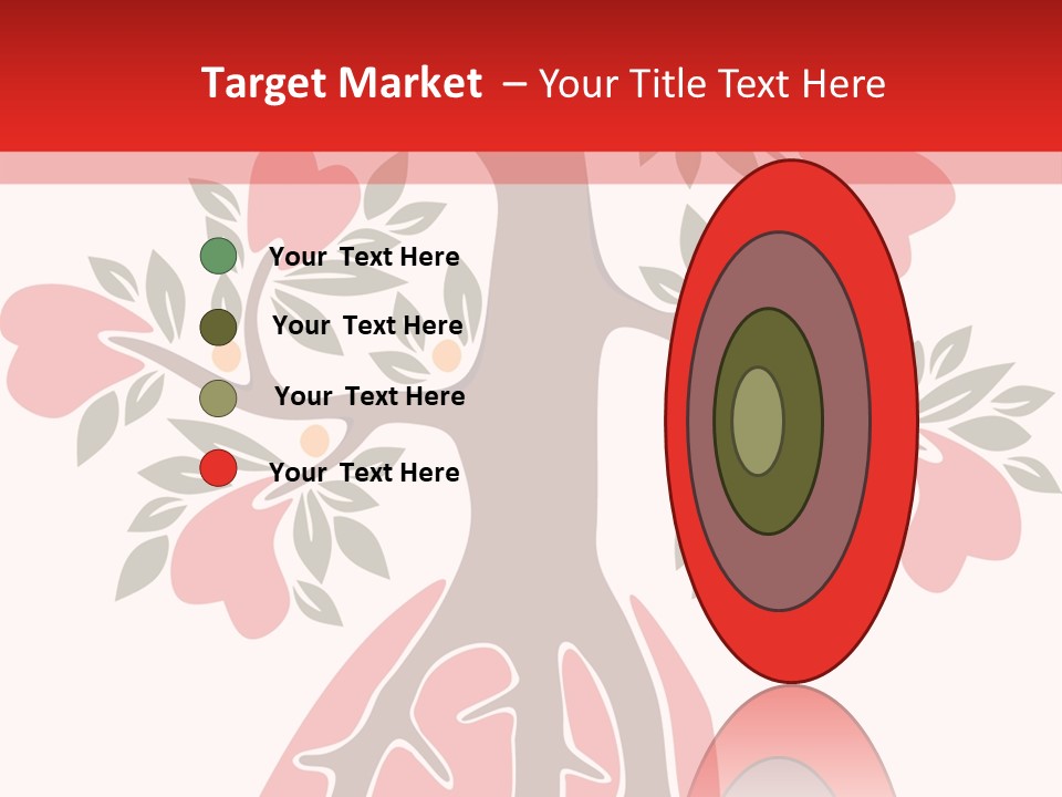 Plant Postcard Tree PowerPoint Template