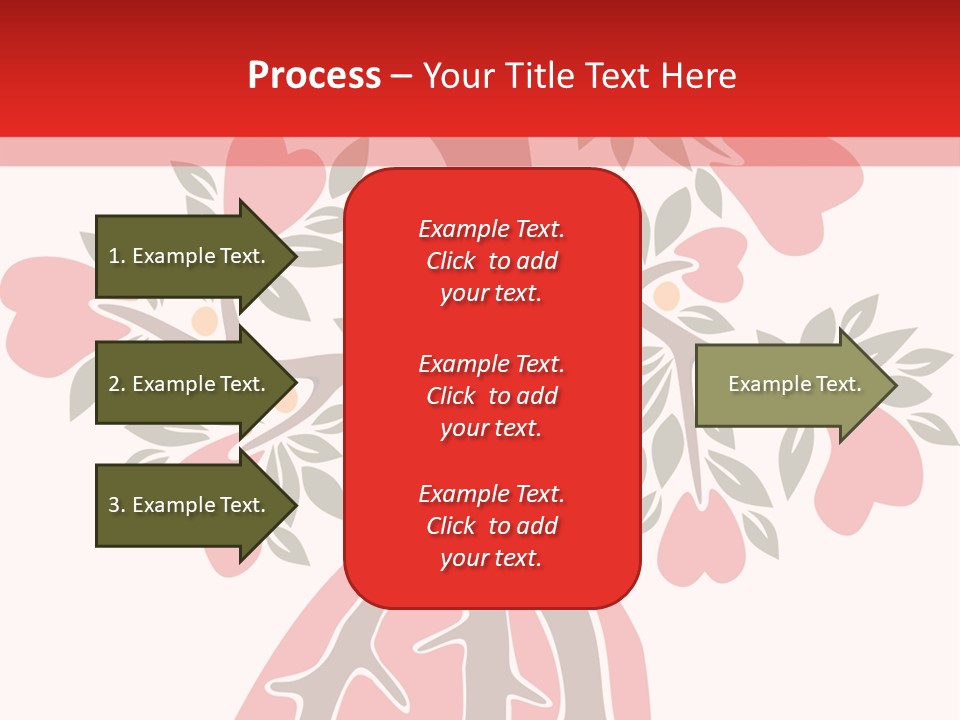 Plant Postcard Tree PowerPoint Template