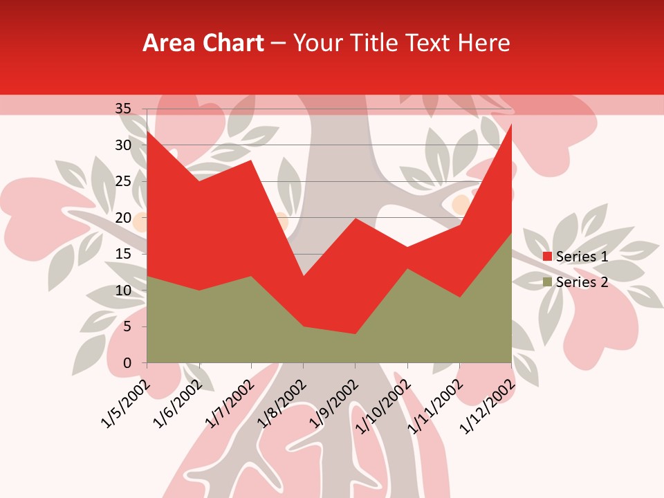 Plant Postcard Tree PowerPoint Template