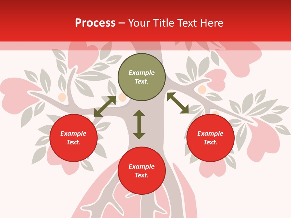 Plant Postcard Tree PowerPoint Template