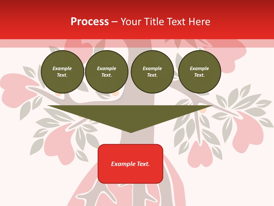 Plant Postcard Tree PowerPoint Template