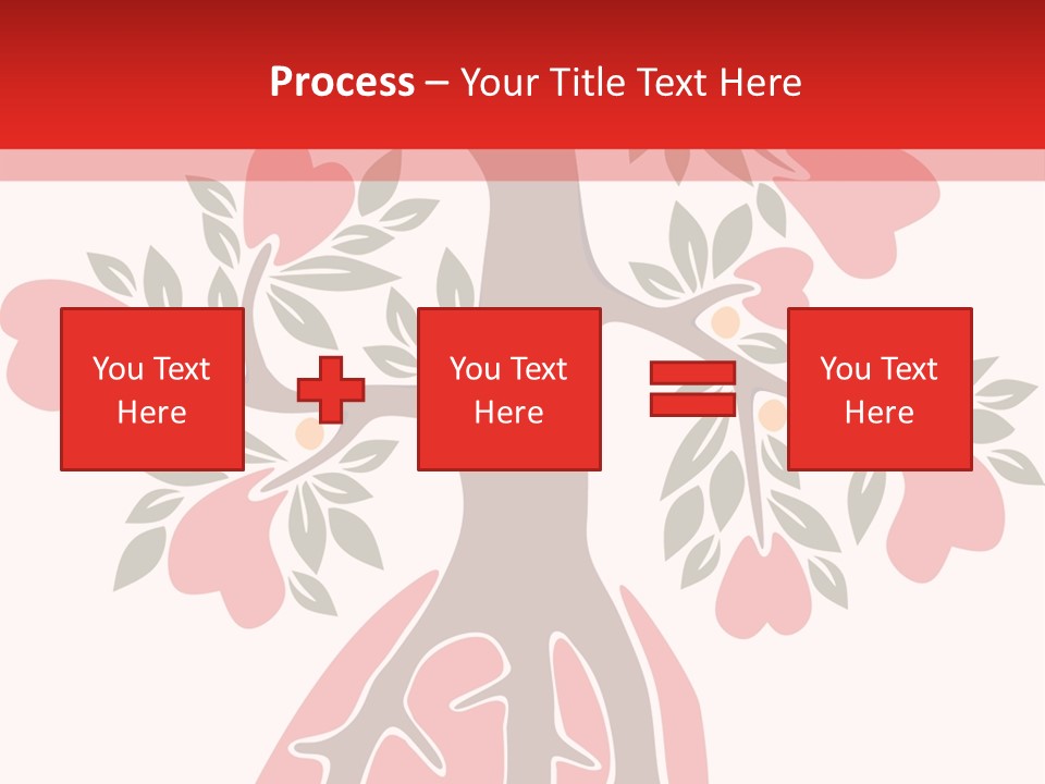 Plant Postcard Tree PowerPoint Template