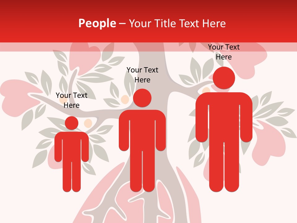 Plant Postcard Tree PowerPoint Template