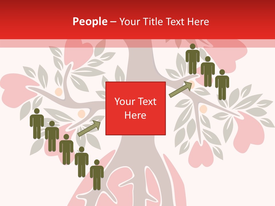 Plant Postcard Tree PowerPoint Template