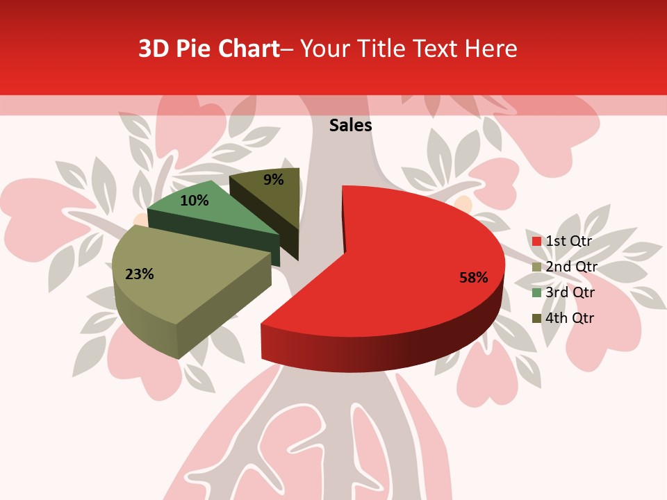 Plant Postcard Tree PowerPoint Template