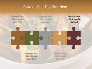 Shrimp Cioppino Seafood PowerPoint Template