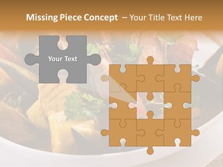 Shrimp Cioppino Seafood PowerPoint Template