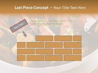 Shrimp Cioppino Seafood PowerPoint Template