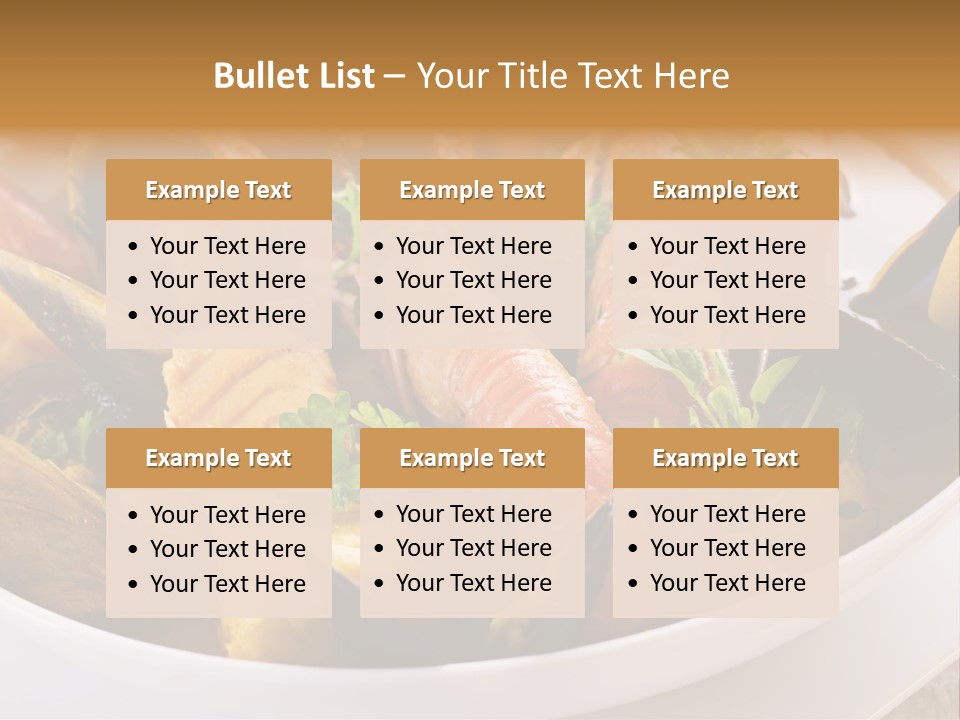 Shrimp Cioppino Seafood PowerPoint Template