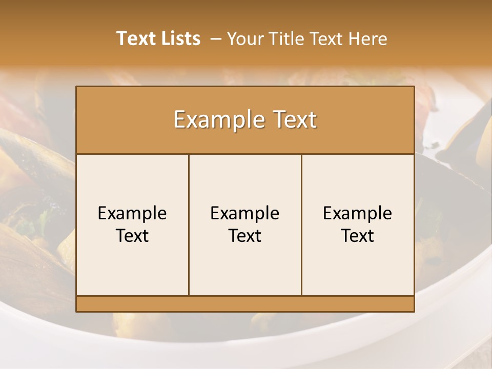 Shrimp Cioppino Seafood PowerPoint Template