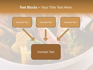 Shrimp Cioppino Seafood PowerPoint Template