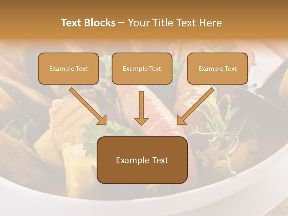 Shrimp Cioppino Seafood PowerPoint Template