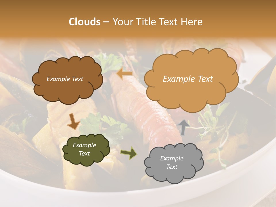 Shrimp Cioppino Seafood PowerPoint Template