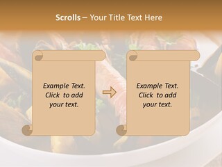 Shrimp Cioppino Seafood PowerPoint Template