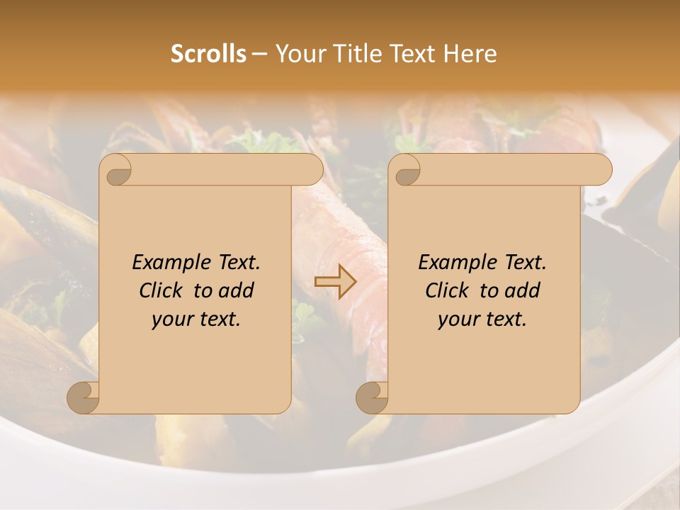 Shrimp Cioppino Seafood PowerPoint Template