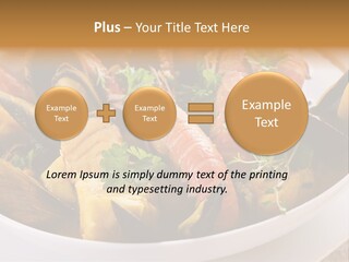 Shrimp Cioppino Seafood PowerPoint Template