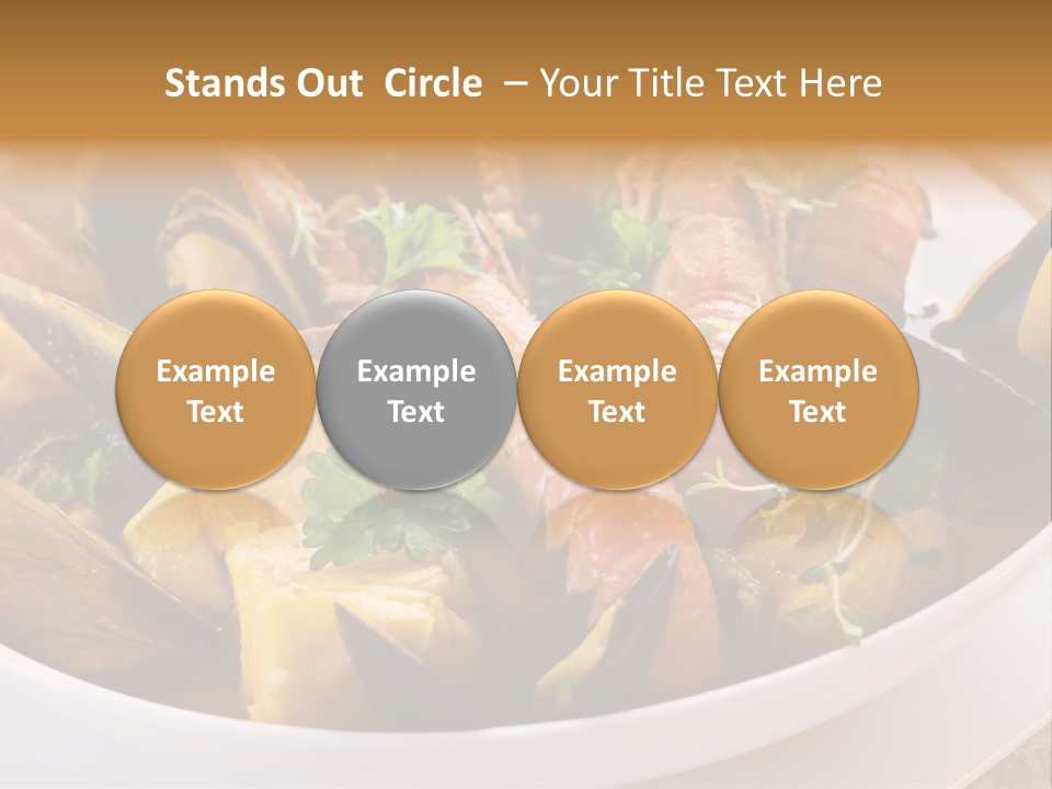 Shrimp Cioppino Seafood PowerPoint Template