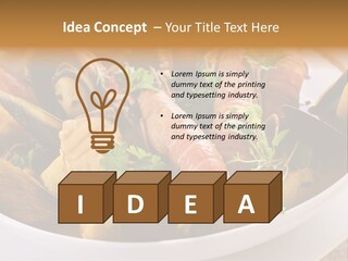 Shrimp Cioppino Seafood PowerPoint Template