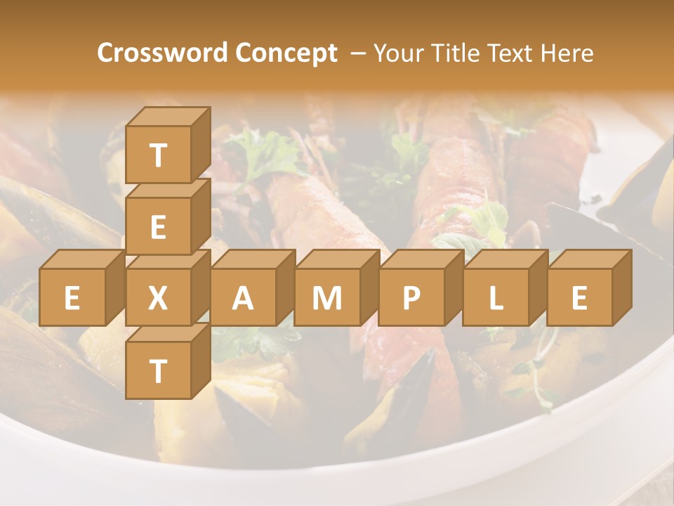 Shrimp Cioppino Seafood PowerPoint Template