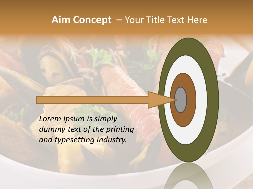 Shrimp Cioppino Seafood PowerPoint Template
