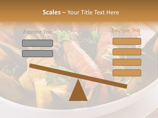 Shrimp Cioppino Seafood PowerPoint Template
