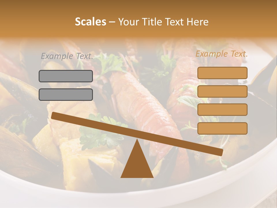 Shrimp Cioppino Seafood PowerPoint Template