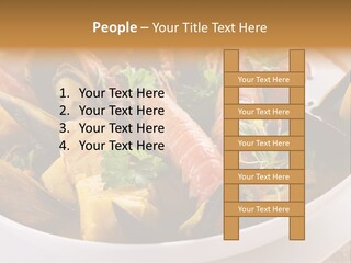 Shrimp Cioppino Seafood PowerPoint Template