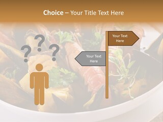 Shrimp Cioppino Seafood PowerPoint Template