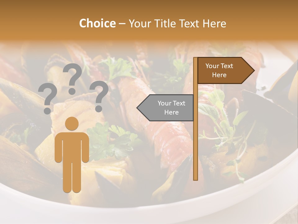 Shrimp Cioppino Seafood PowerPoint Template