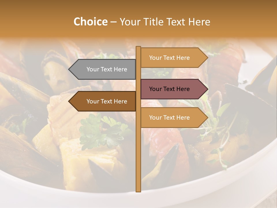 Shrimp Cioppino Seafood PowerPoint Template