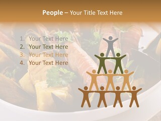 Shrimp Cioppino Seafood PowerPoint Template
