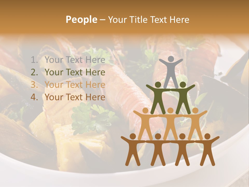 Shrimp Cioppino Seafood PowerPoint Template