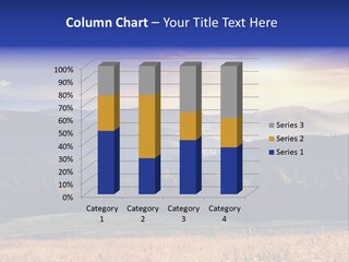 Spring Sunlight Dawn PowerPoint Template