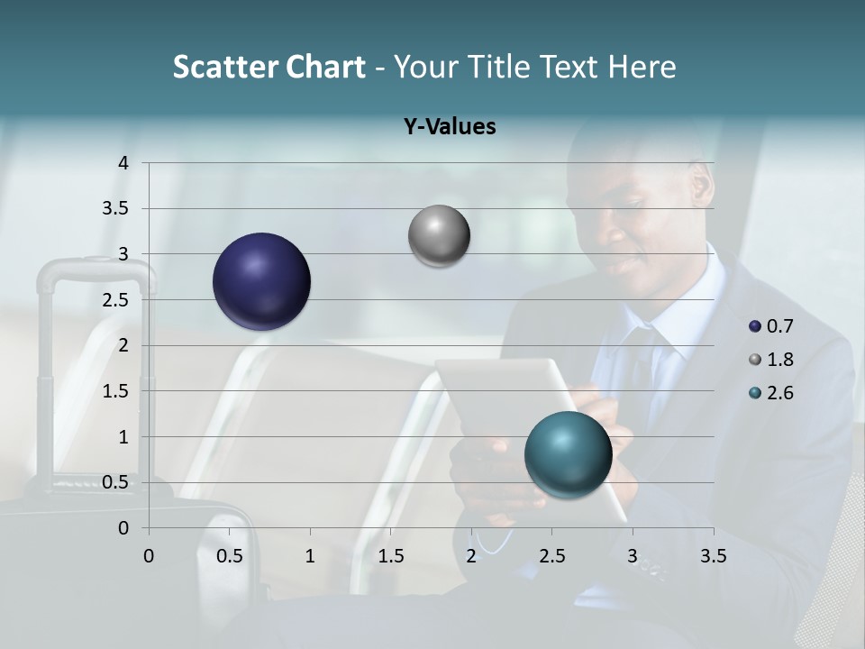 Bag Businessman African PowerPoint Template