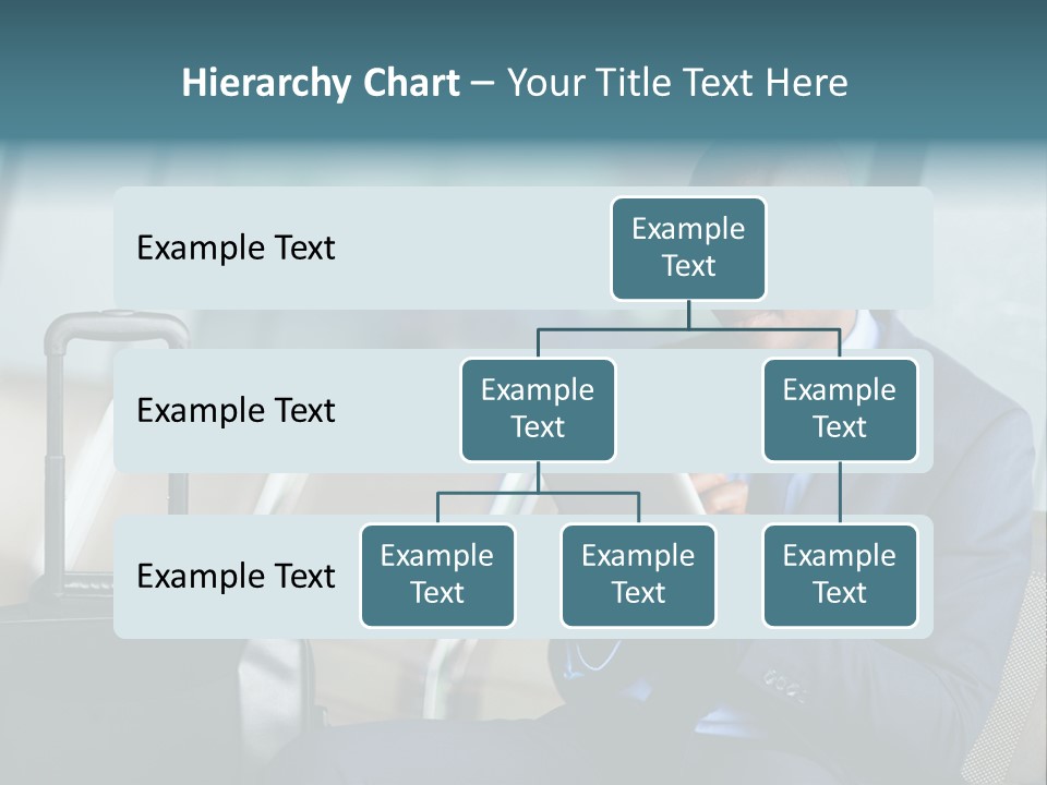 Bag Businessman African PowerPoint Template