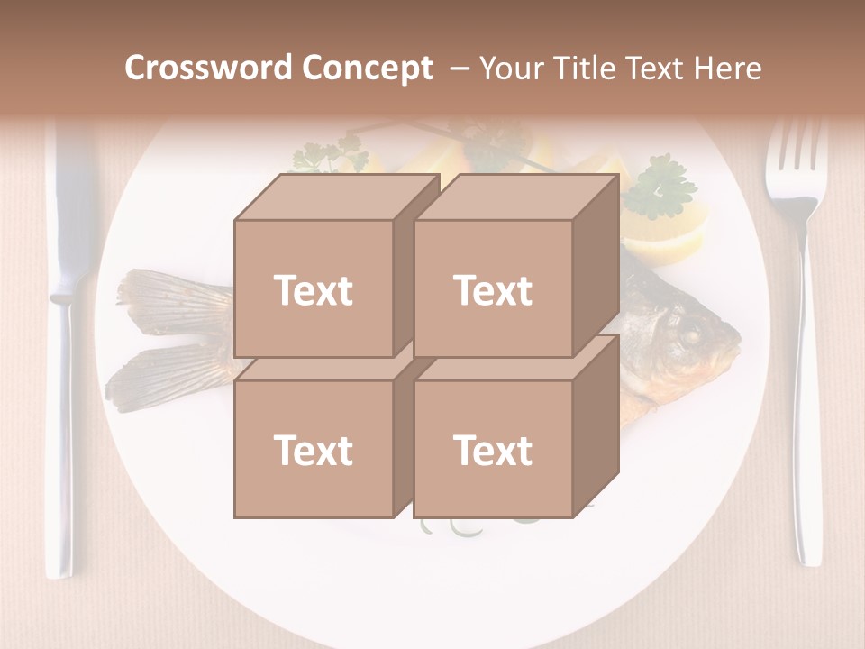 Cooked Length Tail PowerPoint Template