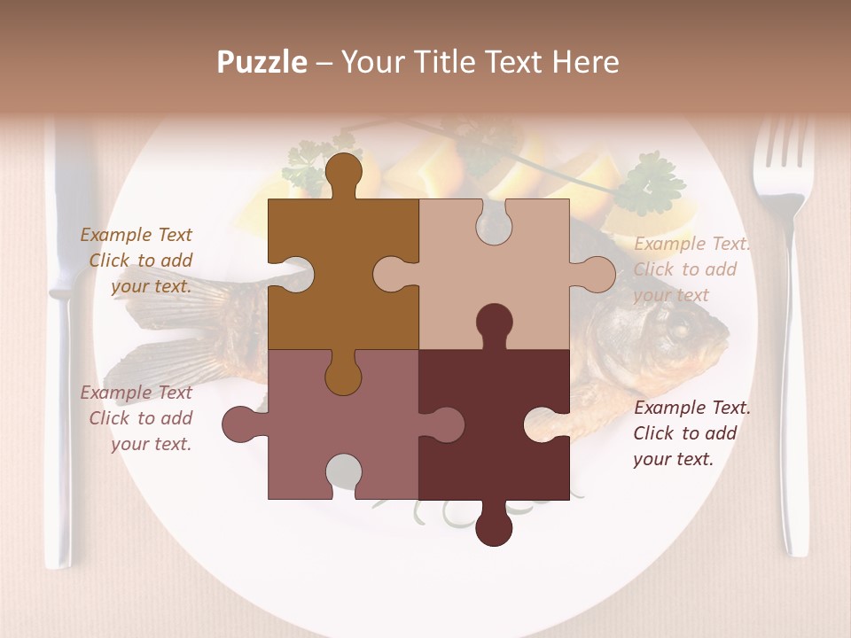 Cooked Length Tail PowerPoint Template