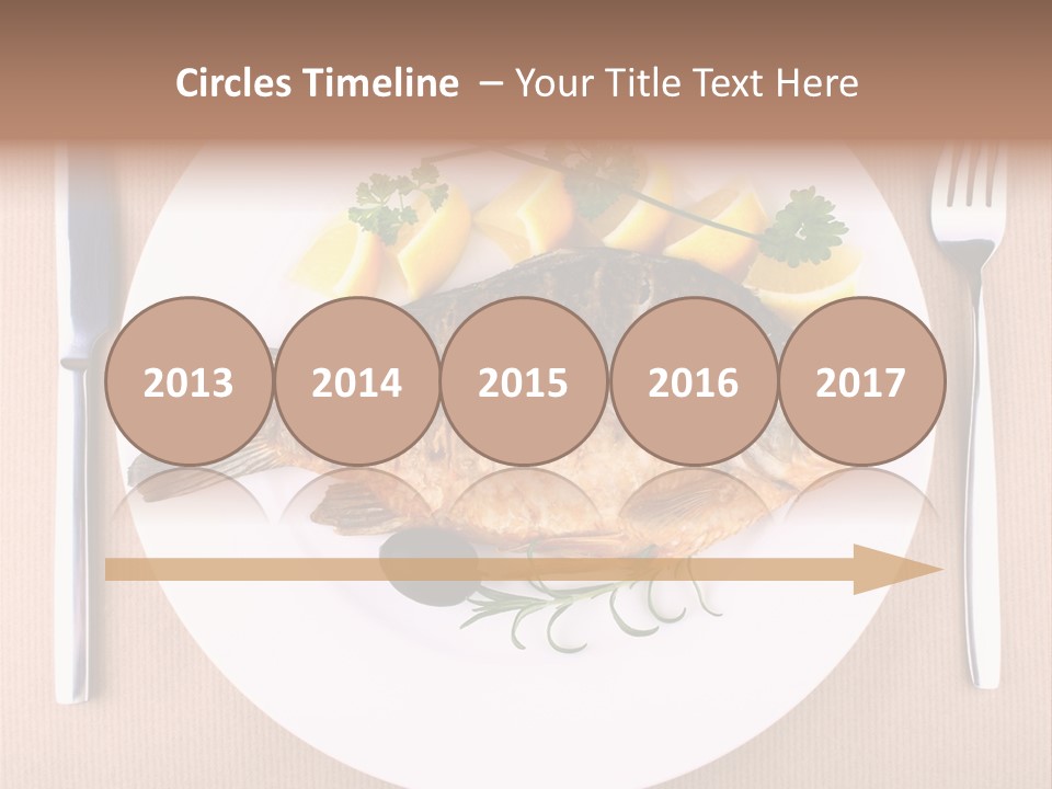 Cooked Length Tail PowerPoint Template