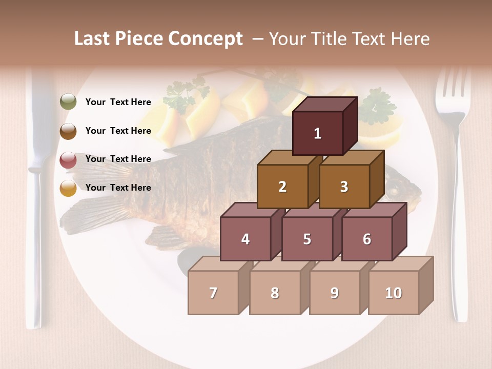 Cooked Length Tail PowerPoint Template