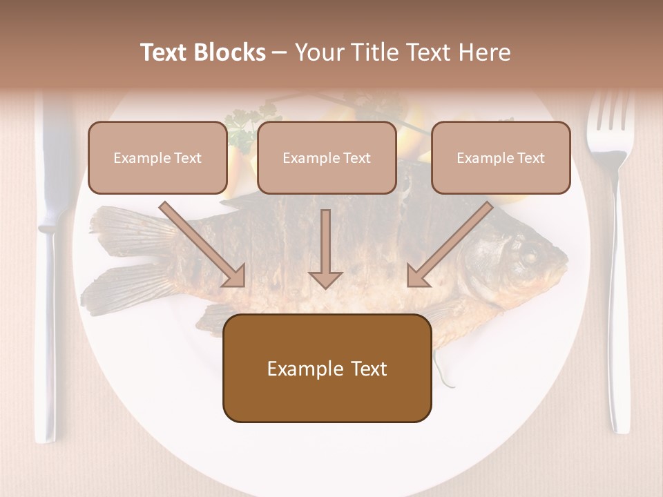 Cooked Length Tail PowerPoint Template