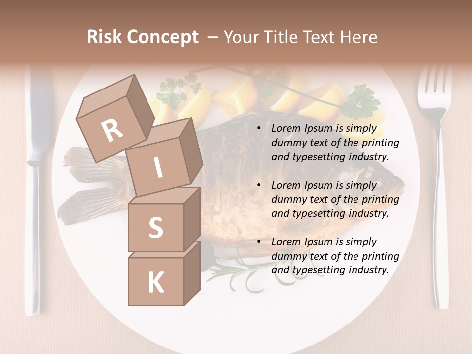 Cooked Length Tail PowerPoint Template