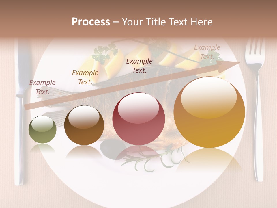 Cooked Length Tail PowerPoint Template