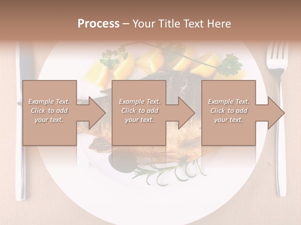 Cooked Length Tail PowerPoint Template