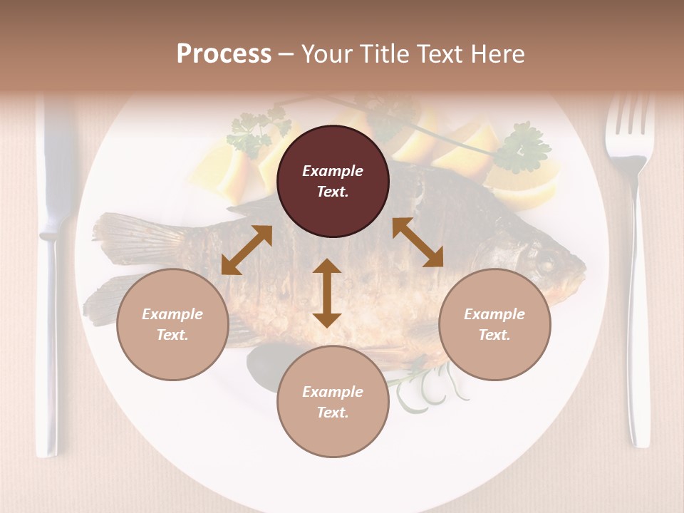 Cooked Length Tail PowerPoint Template